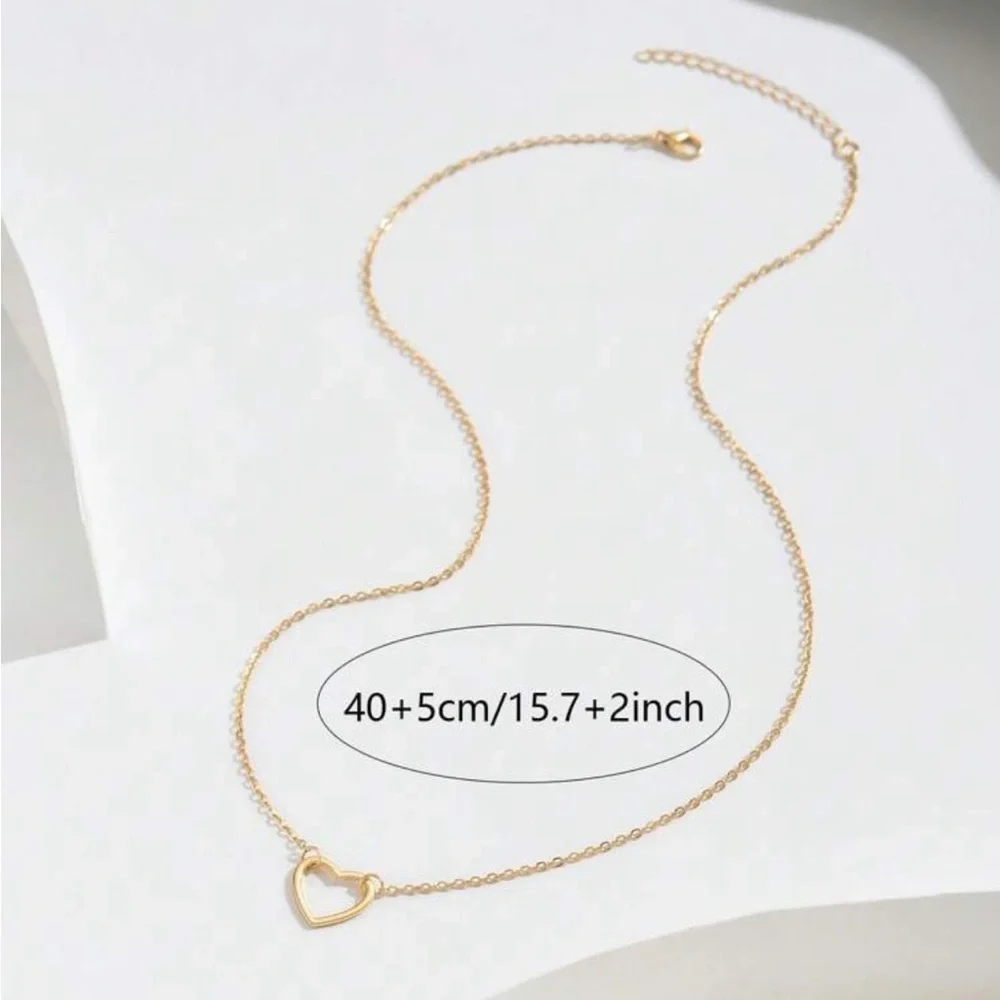 Gold Heart Necklace